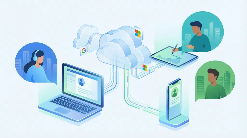 Collaboration Cloud - Google Workspace et Microsoft 365